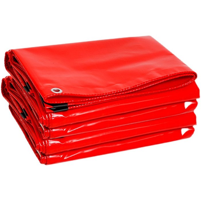 Waterproof PVC Coated Canvas Fabric PVC Tarpaulin Vinyl Poly Tarp Truck Trailer Boat Dust Pool Container Sheet Tarp Cover